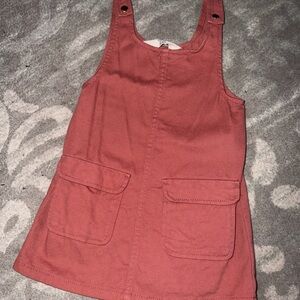 Girls H&M Terracotta Sleeveless Dress